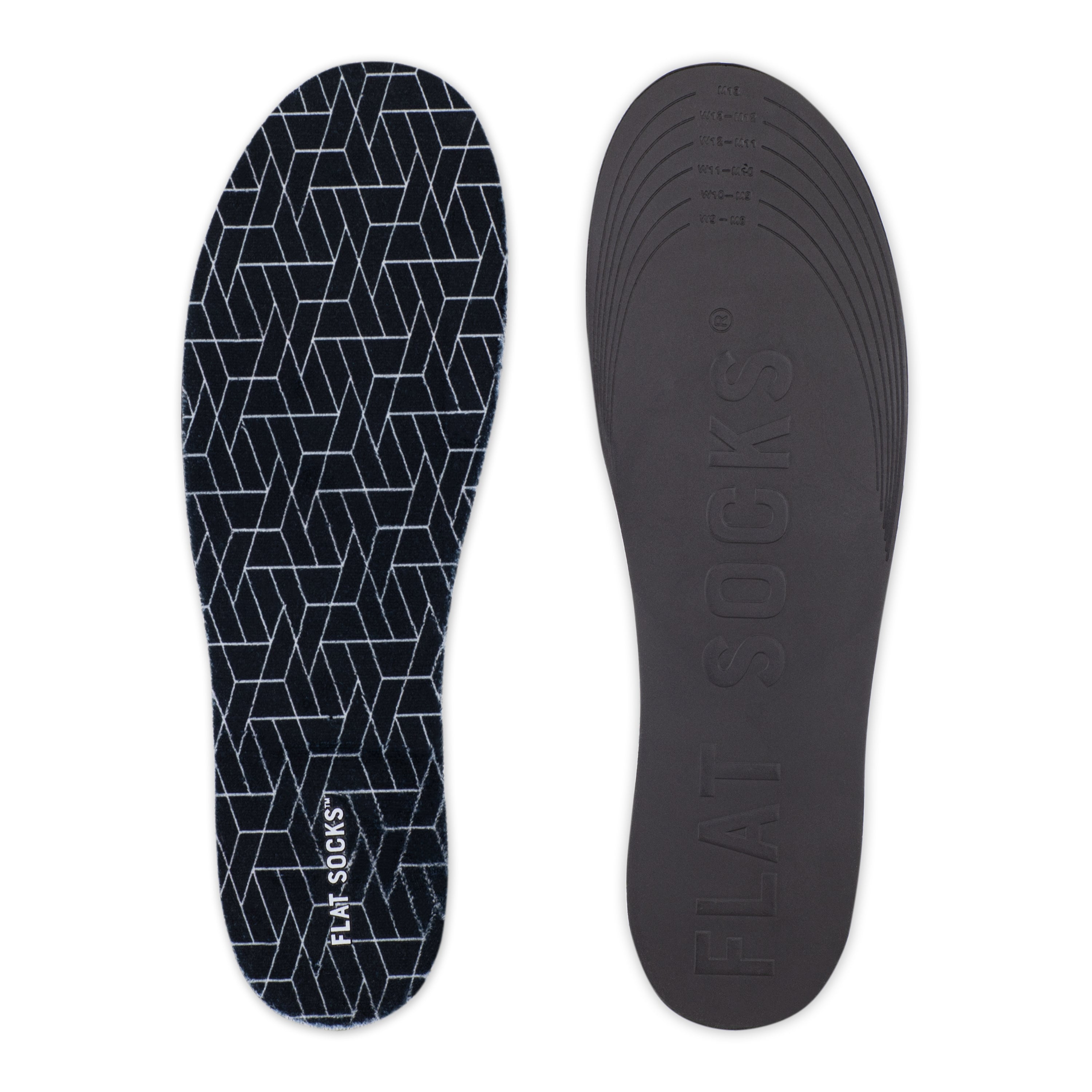 Flat Socks 3 Pack Small, Black, Snow Leopard & Leopard