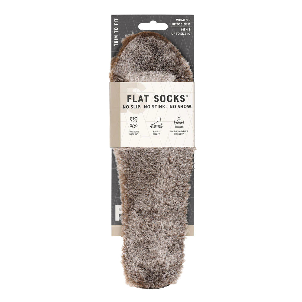 Flat Socks Chestnut