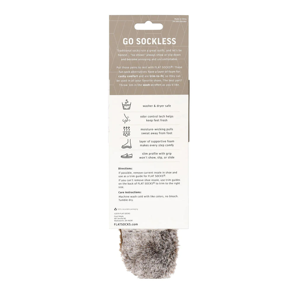 Flat Socks Chestnut