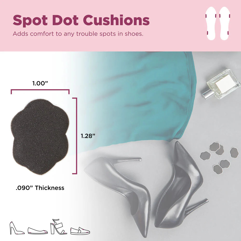 Foot Petals Spot Dot Cushions