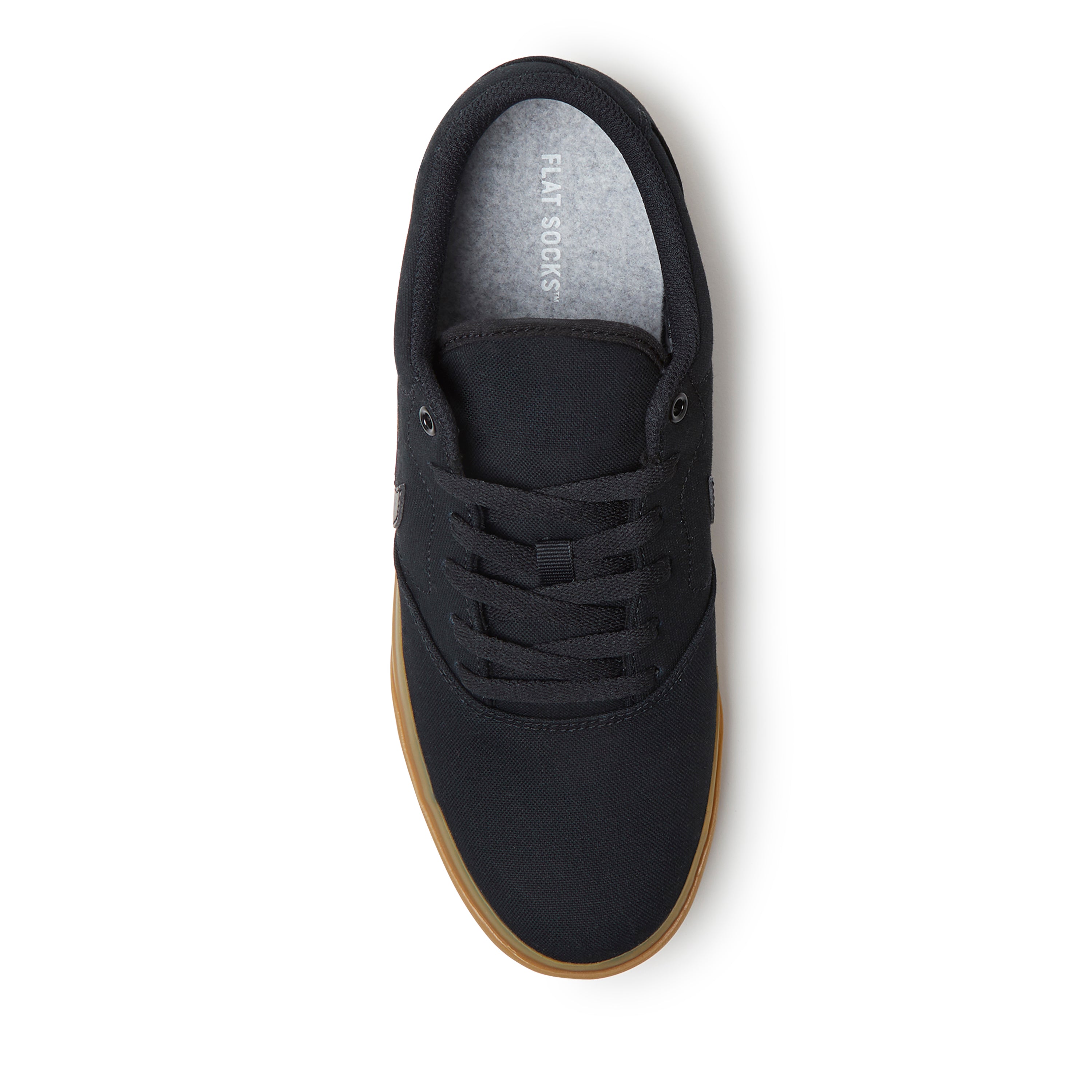 Flat Socks Light Heather Grey Large