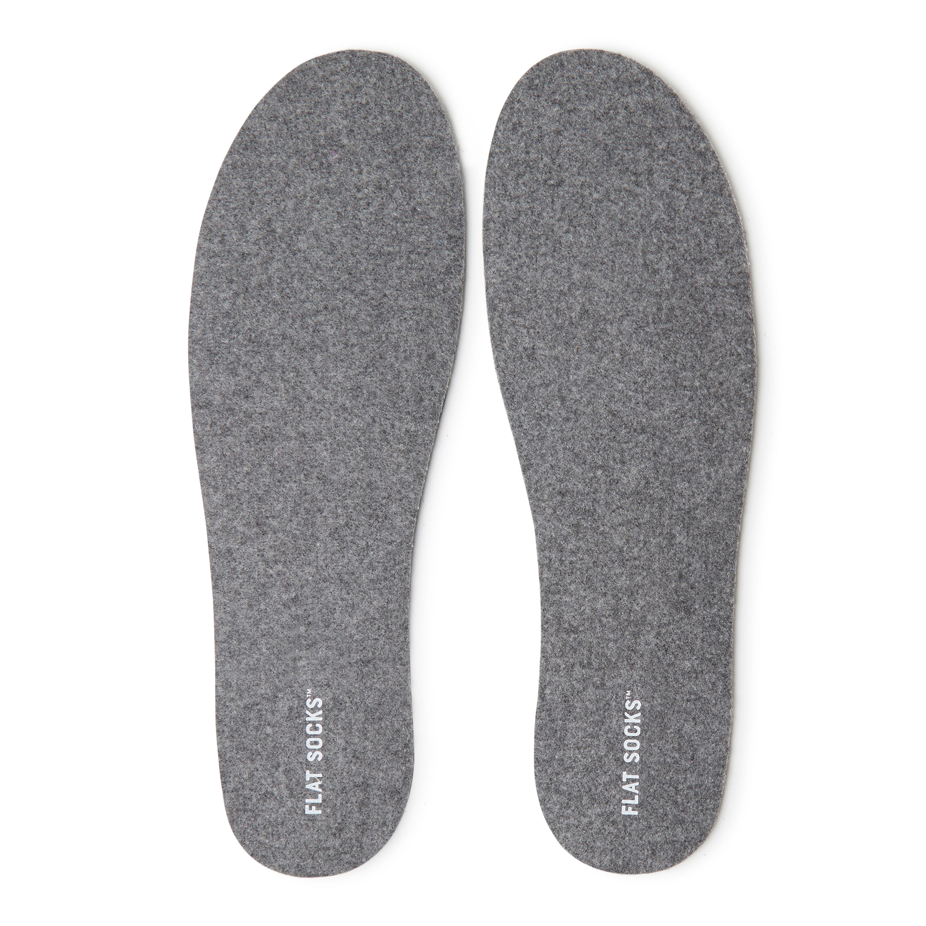 Flat Socks Dark Heather Grey