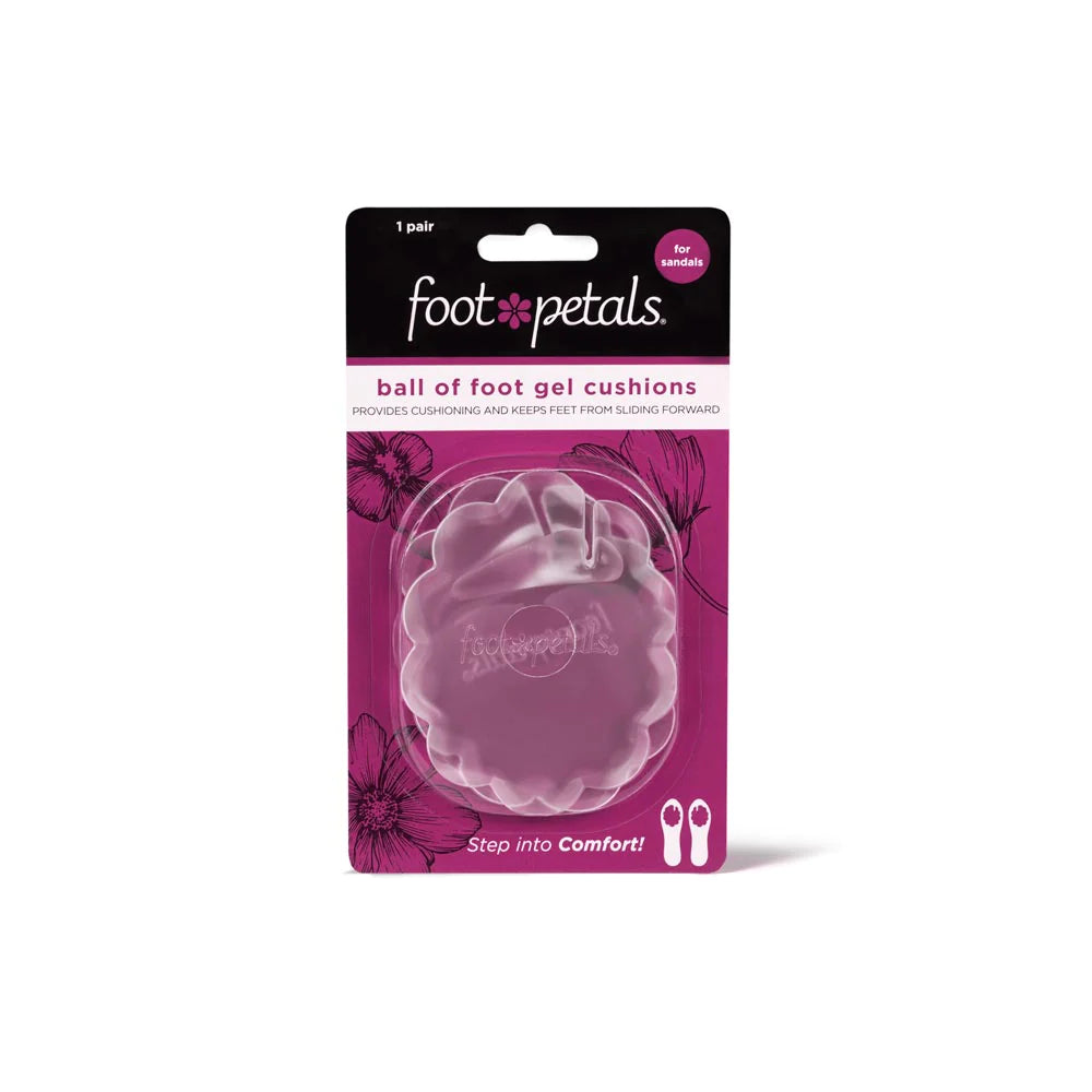Foot Petals Ball of Foot Gel Cushions for Sandals