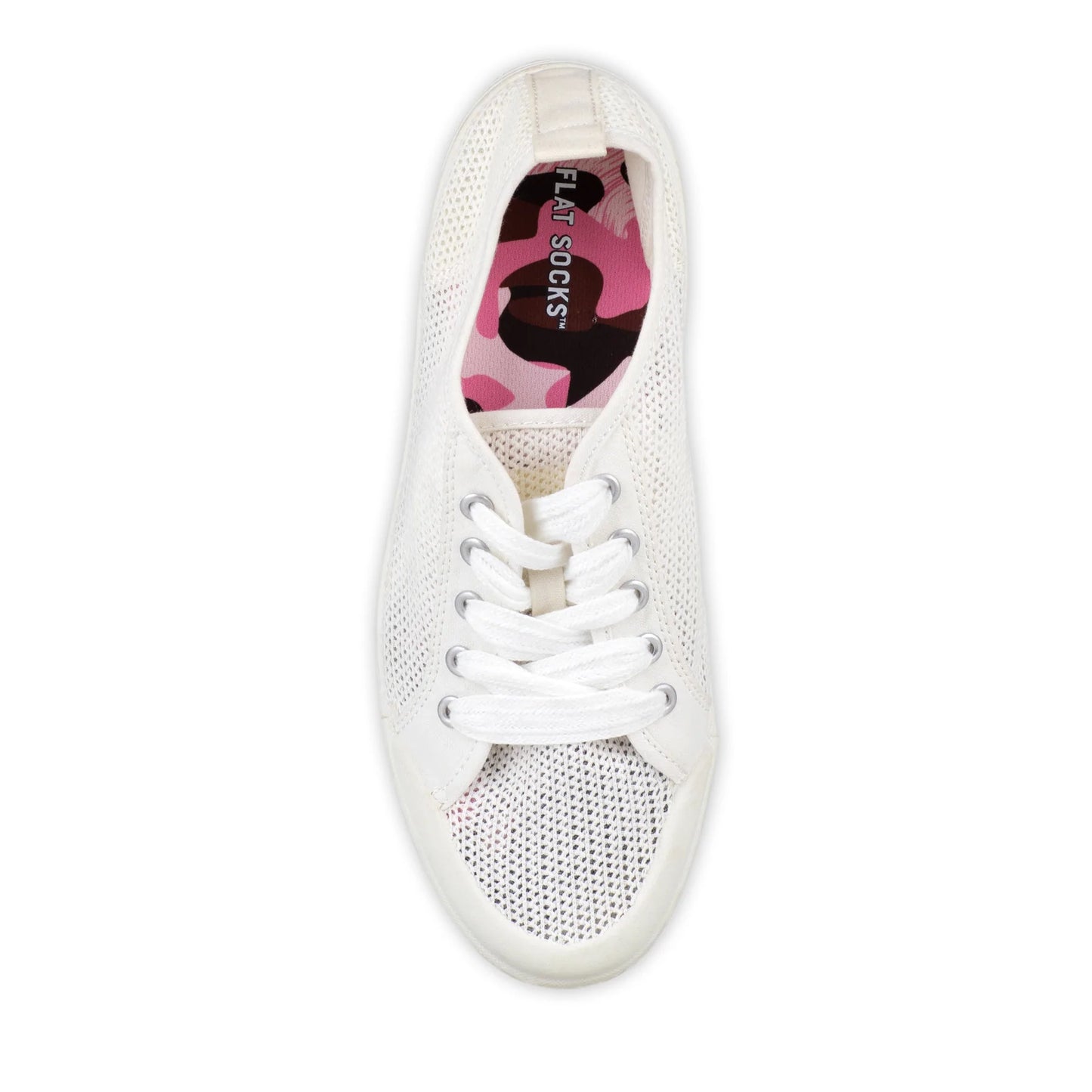 Flat Socks Pink Camo