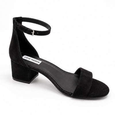 Steve Madden Irenee Black Suede Sandal