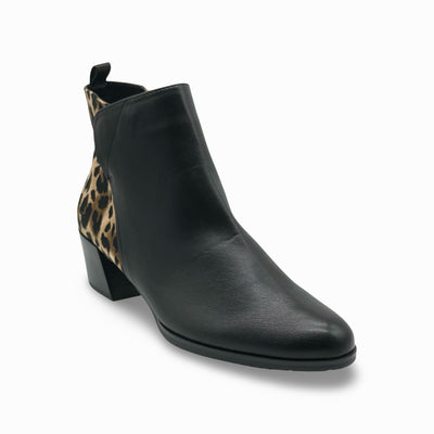 J. Renee Halsie Leopard Print Bootie