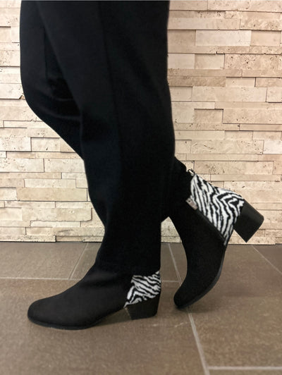 J. Renee Halsie Zebra Print