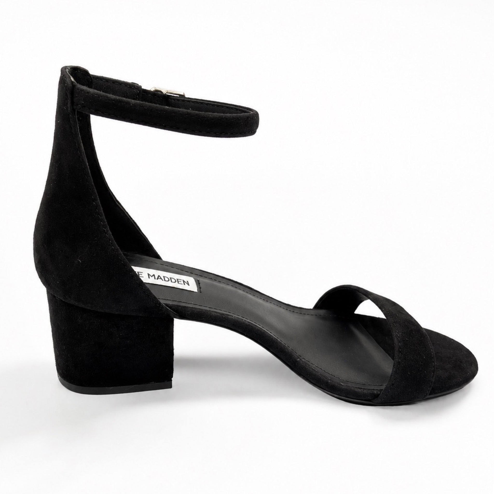 Steve Madden Irenee Black Suede Sandal