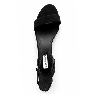 Steve Madden Irenee Black Suede Sandal