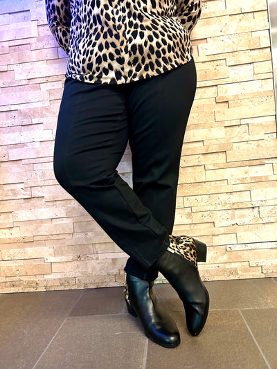 J. Renee Halsie Leopard Print Bootie