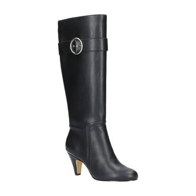 Bella Vita Braxton Tall Black Wide Calf Boots