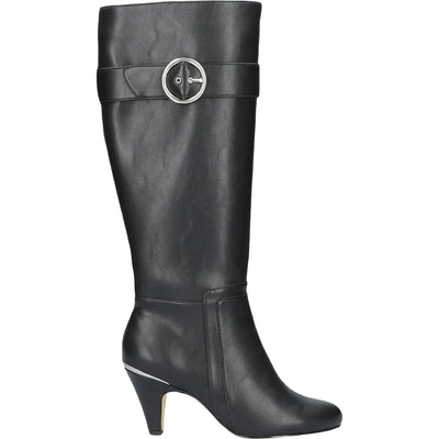 Bella Vita Braxton Tall Black Wide Calf Boots