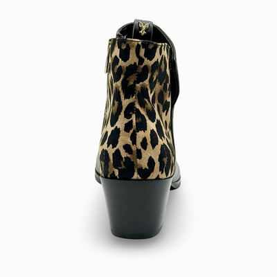 J. Renee Halsie Leopard Print Bootie