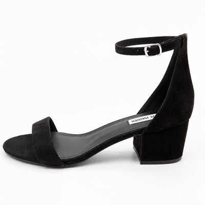 Steve Madden Irenee Black Suede Sandal