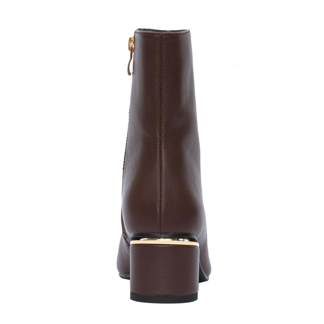 Ninety Union Mona Brown Wedge Bootie