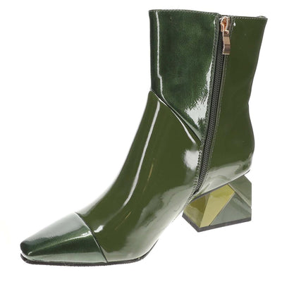 Ninety Union Sienna Green Multi Bootie