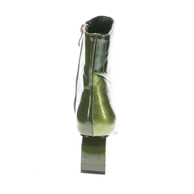 Ninety Union Sienna Green Multi Bootie