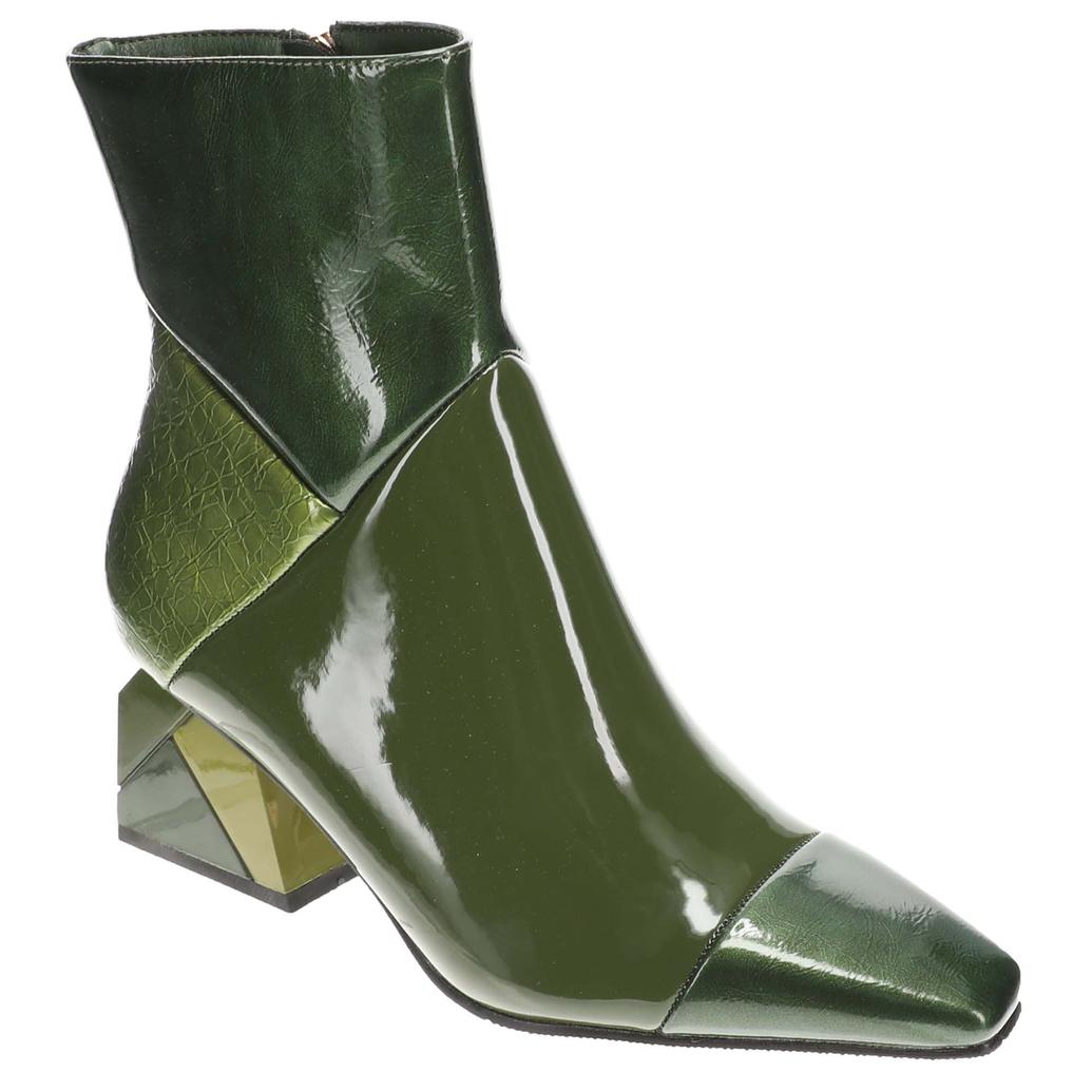 Ninety Union Sienna Green Multi Bootie