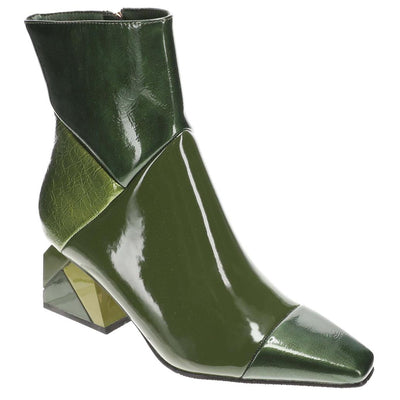 Ninety Union Sienna Green Multi Bootie