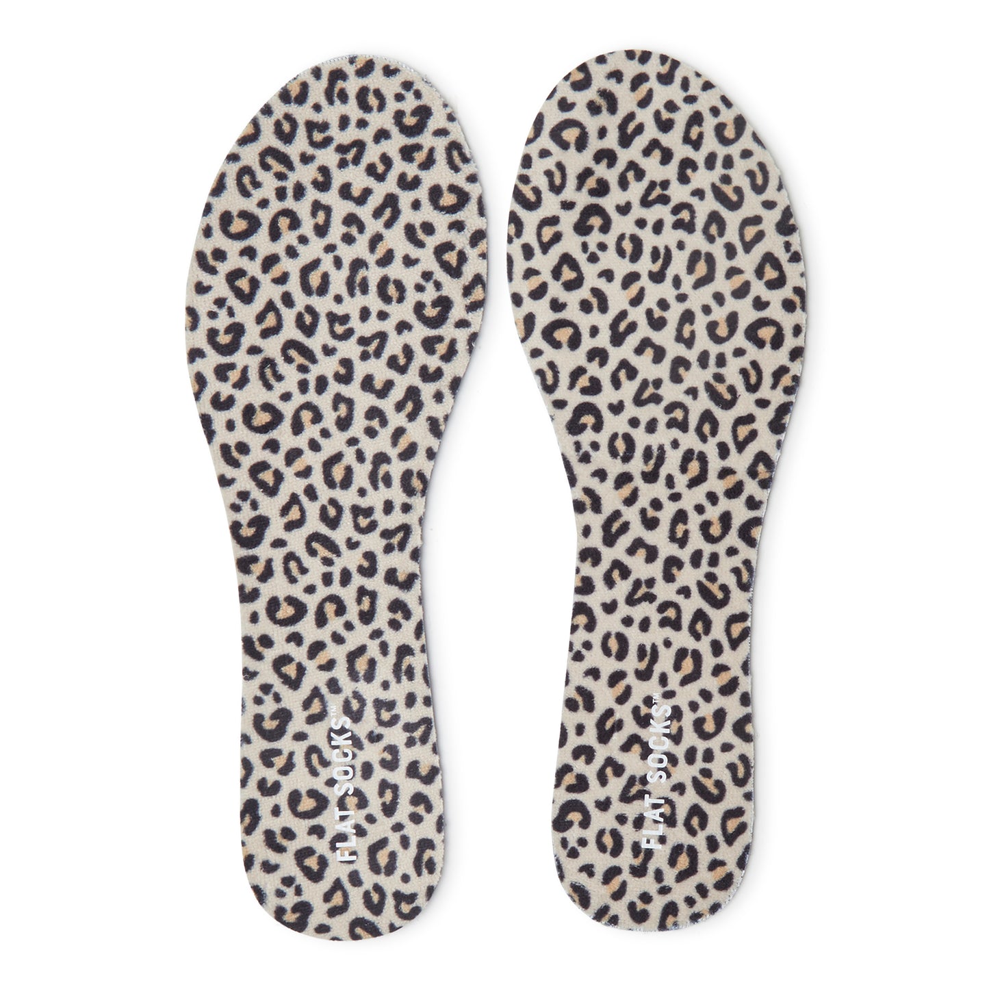Flat Socks Leopard Print
