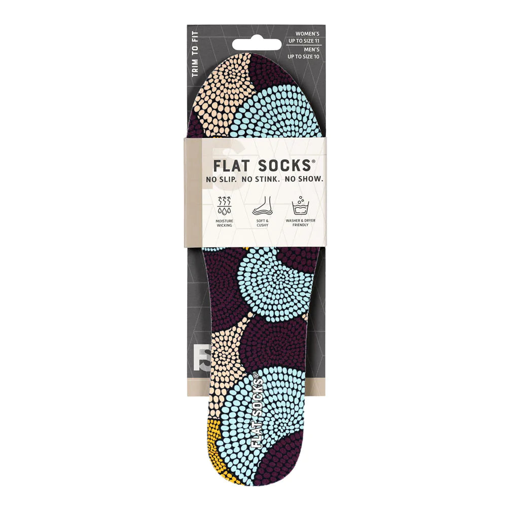 Flat Socks Mosaic Bloom