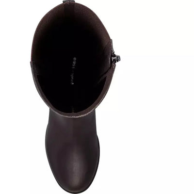 Easy Spirit Chaza Tall Brown Boots Wide Calf