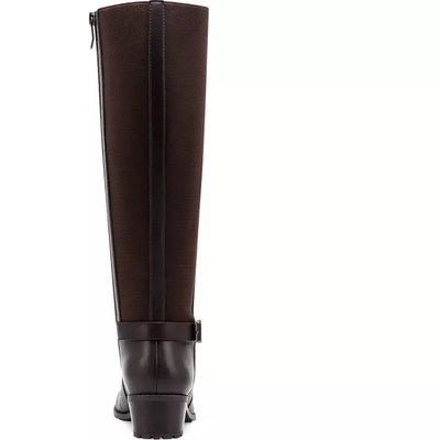 Easy Spirit Chaza Tall Brown Boots Wide Calf