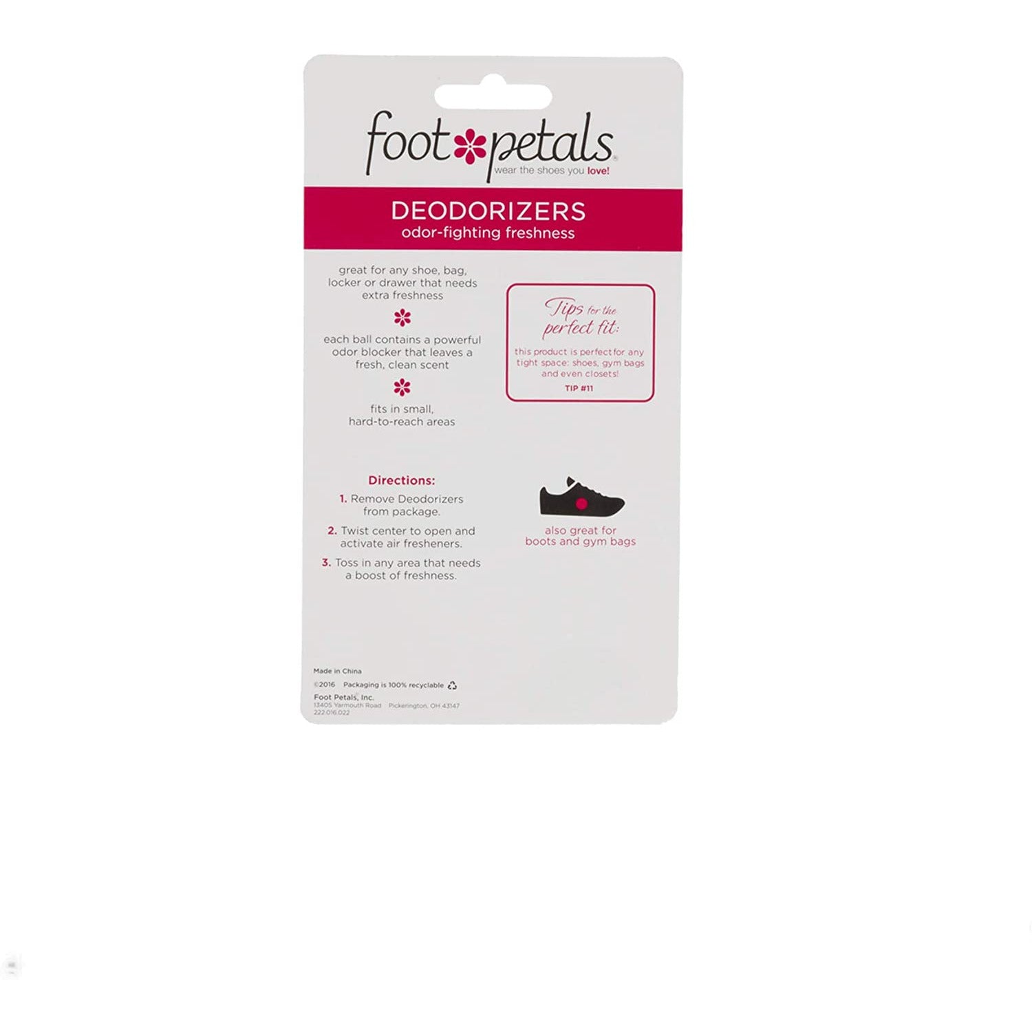 Foot Petals Deodorizers