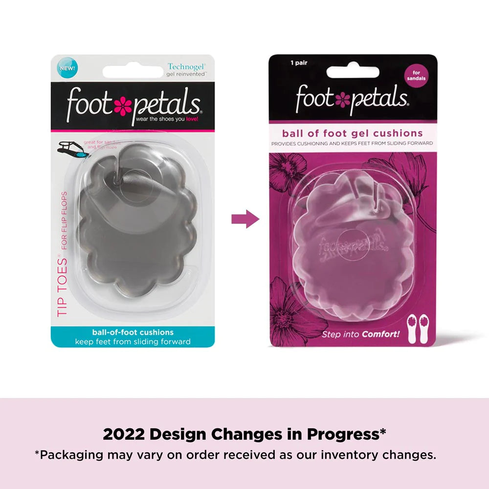 Foot Petals Ball of Foot Gel Cushions for Sandals