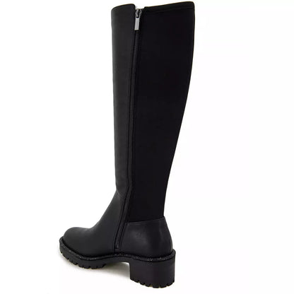 Kenneth Cole Reaction Tate Jewel Stretch Tall Lug Riding Boots